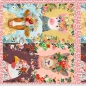 Preview: Patchwork Baumwolle - Panel Boho Farm Pets